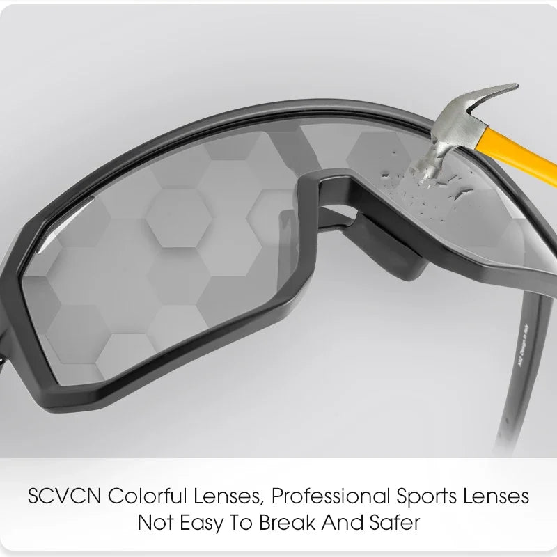 -COLE Photochromic SEVEN flex Sport Sunglasses (Transition Lens) - (7 colors available)