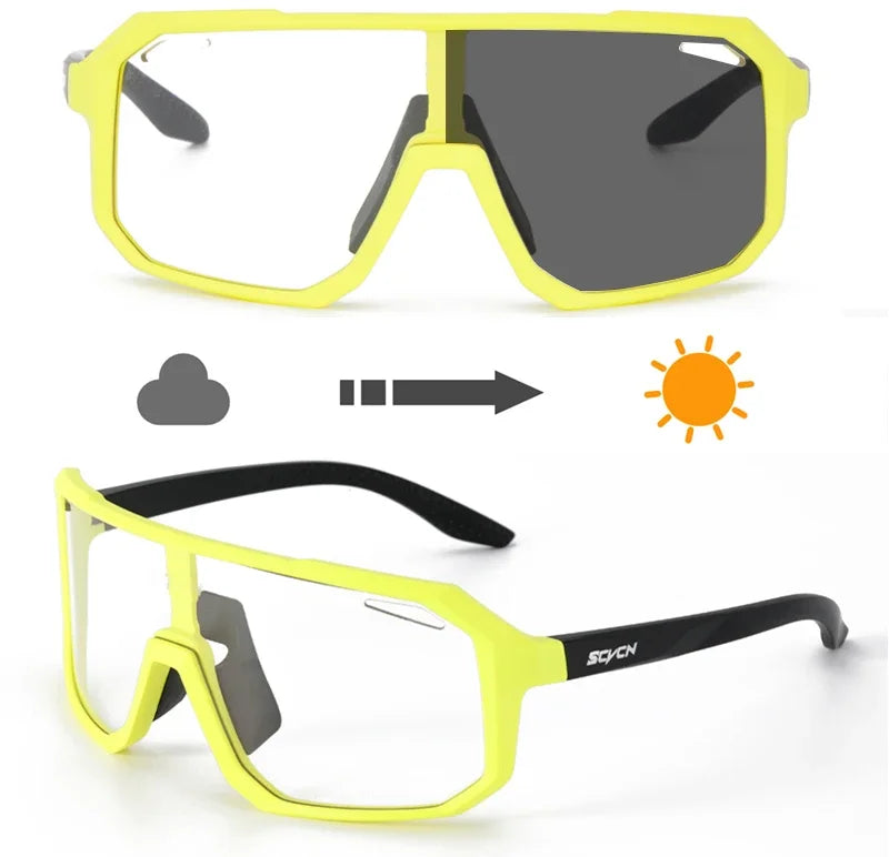 -COLE Photochromic SEVEN flex Sport Sunglasses (Transition Lens) - (7 colors available)