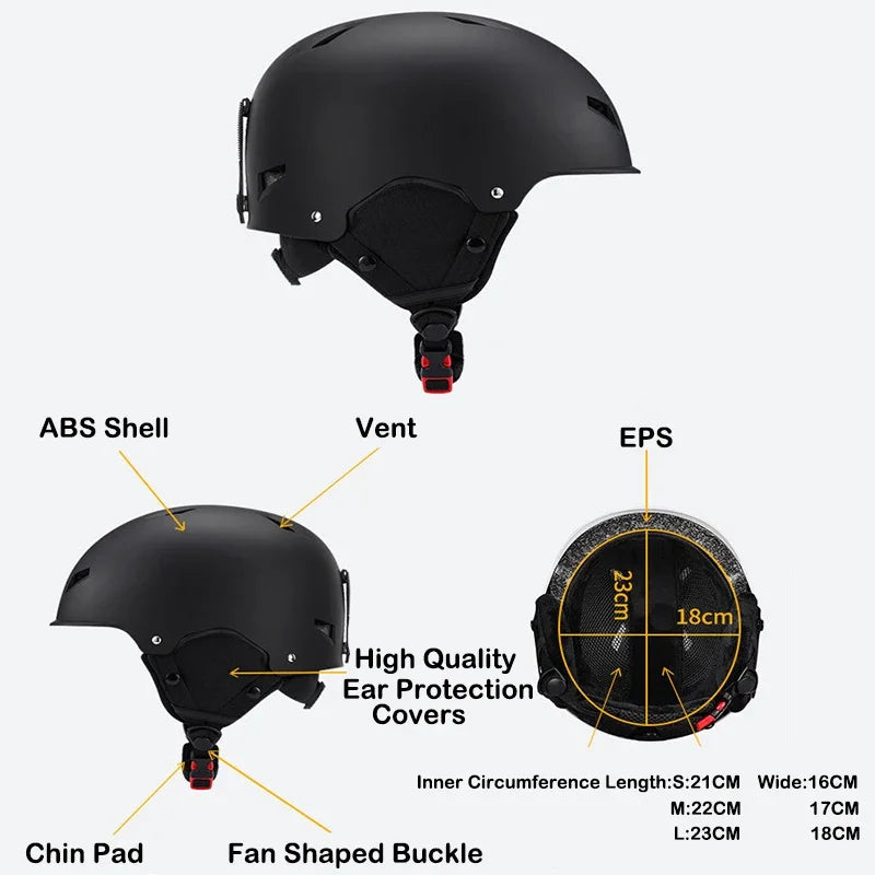 -COLE Ski/Snowboard Helmet (5 Color Options)