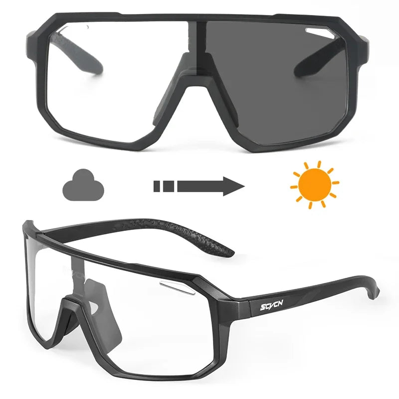-COLE Photochromic SEVEN flex Sport Sunglasses (Transition Lens) - (7 colors available)