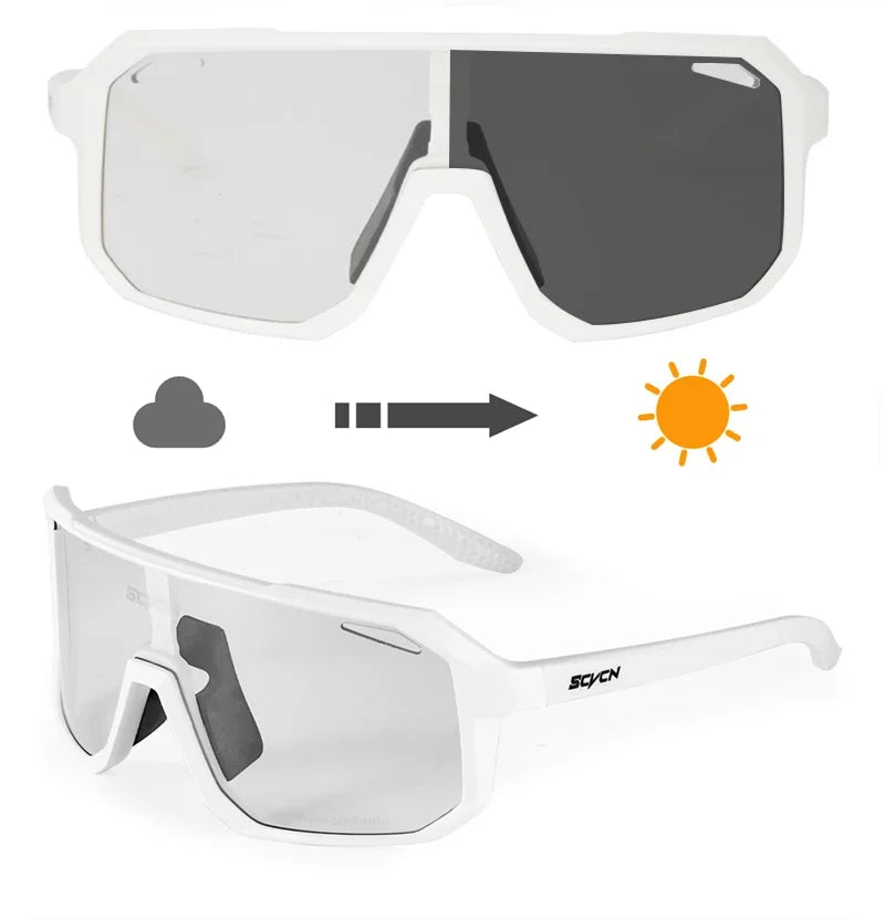 -COLE Photochromic SEVEN flex Sport Sunglasses (Transition Lens) - (7 colors available)