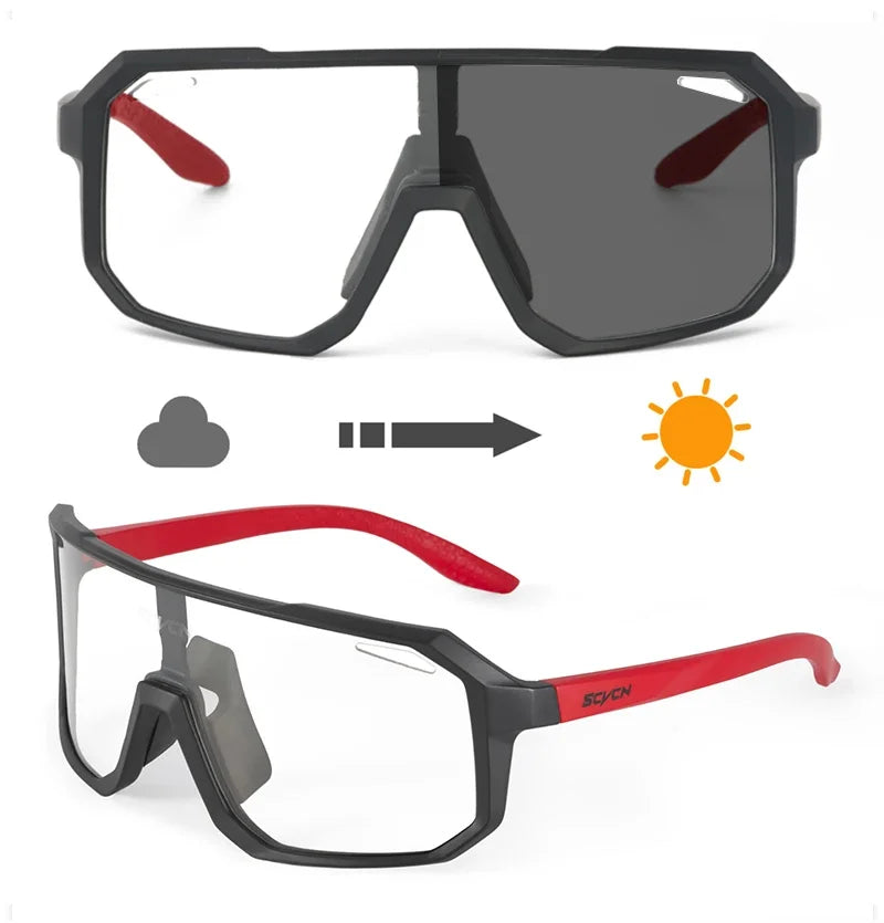 -COLE Photochromic SEVEN flex Sport Sunglasses (Transition Lens) - (7 colors available)