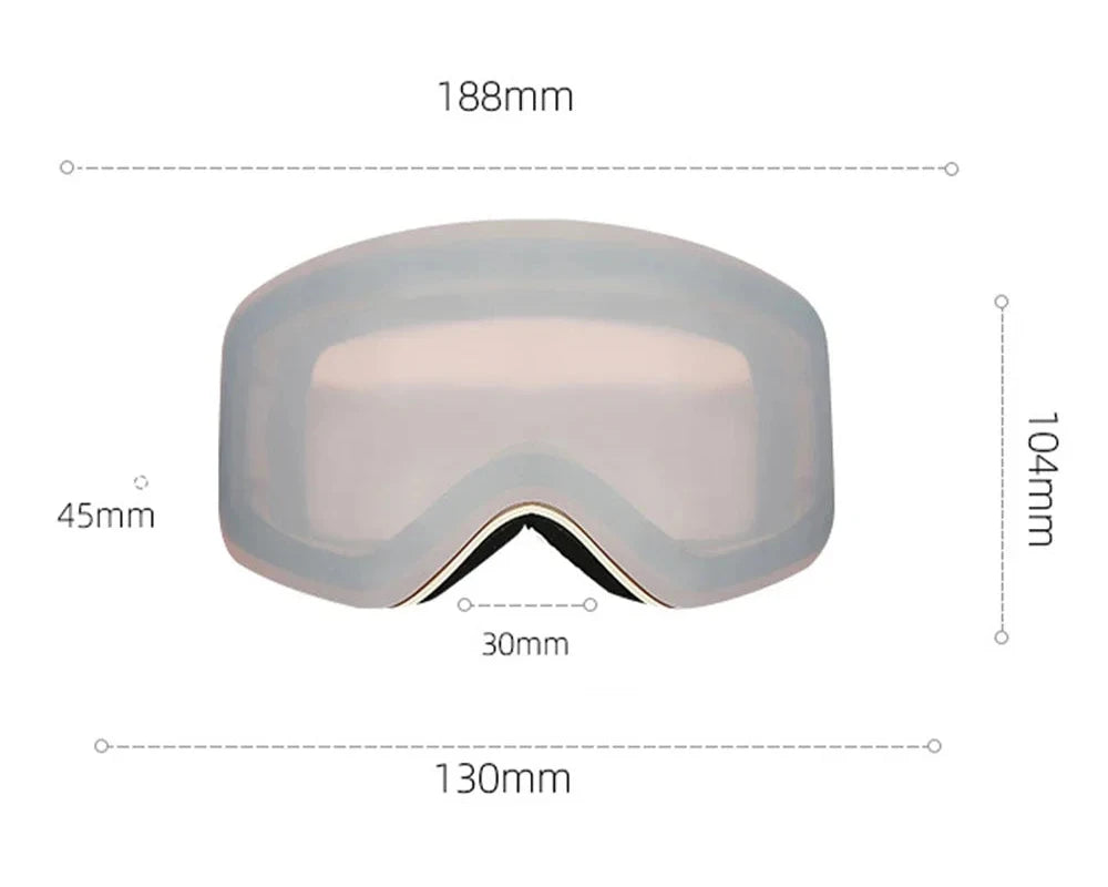 -COLE Polarized Snow Goggles (5 Color Options)