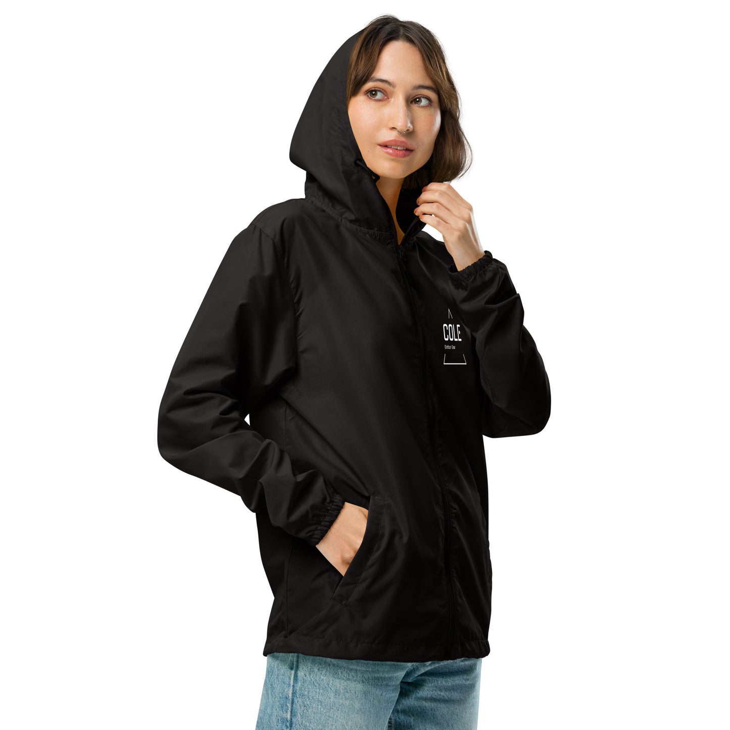 -Lightweight zip up windbreaker